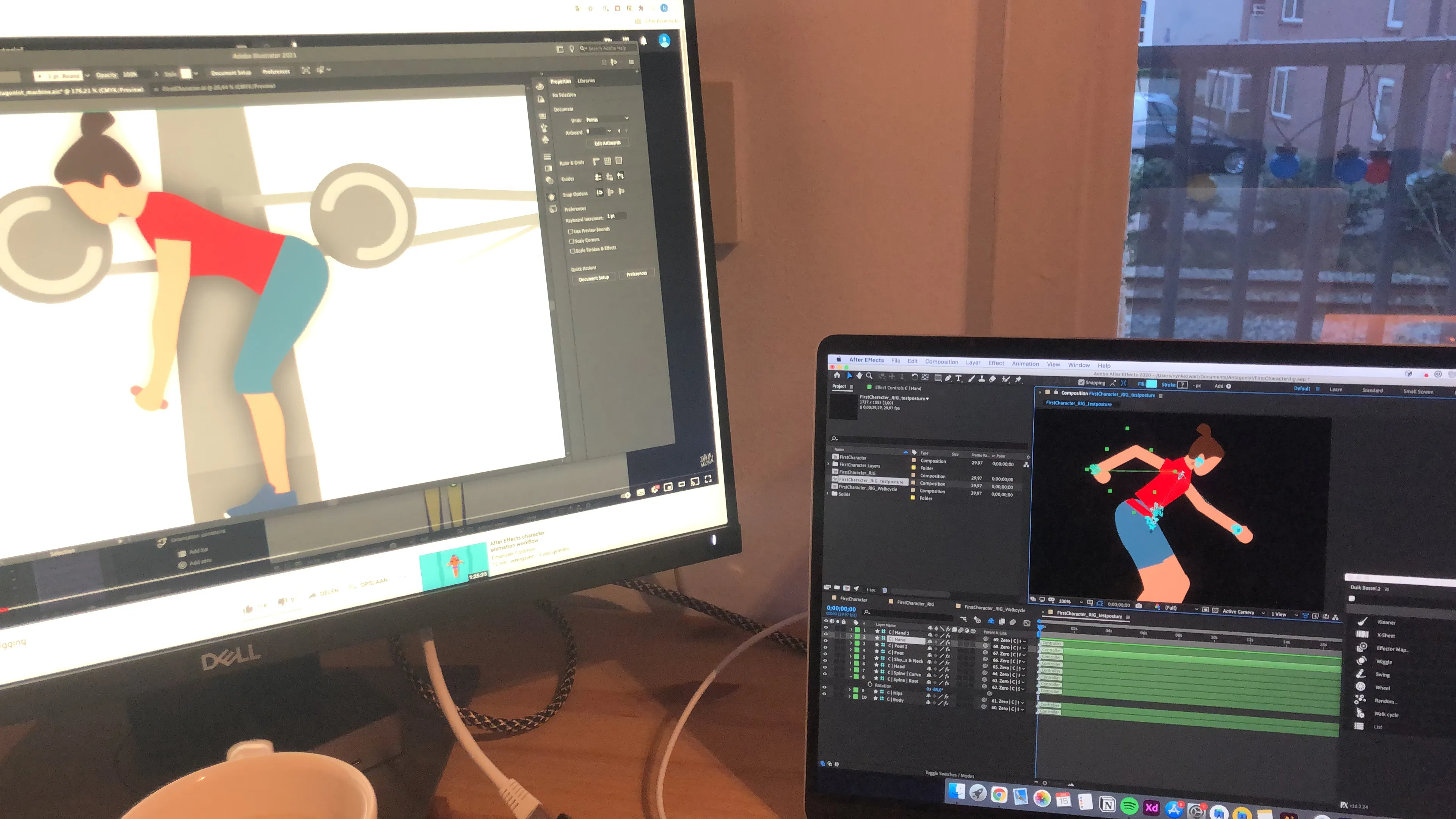 A work in progress, using multiple programs.