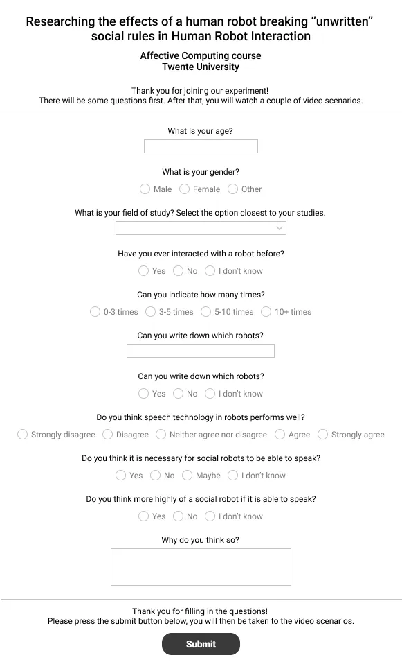 The failing form that users filled in 3 times before it succeeded. They filled it in under the pretence of joining a different kind of study.